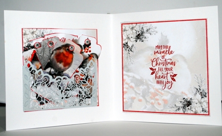 Winter Birds Collection bumper  Kit #2 by Kristina Norbat