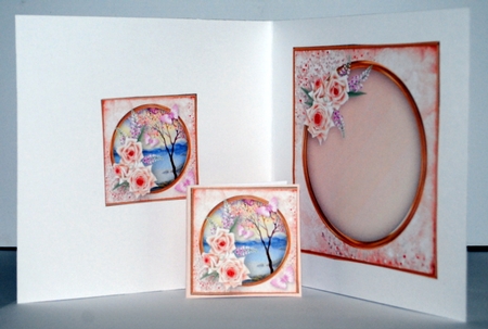 By the Lake - Decoupage Card Mini Kit by Kristina Norbat