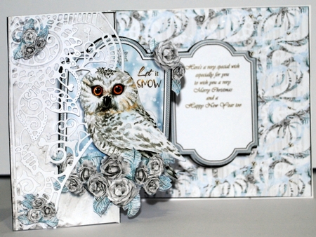 Winter Owl Fold Back BUNDLE by Kristina Norbat