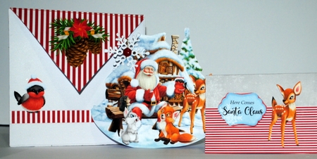 All I Want for Christmas 1 Rocker Card Mini Kit by Kristina Norbat