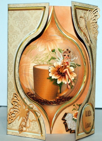 Coffee Fairy - Aperture Gatefold Card Mini Kit by Kristina Norbat
