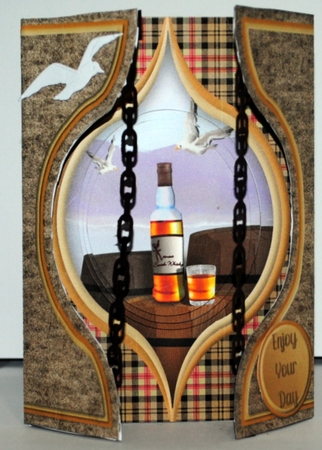 A Wee Dram - Aperture Gatefold Card Mini Kit by Kristina Norbat