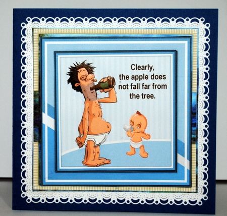 Fathers Day mini kit by Kristina Norbat