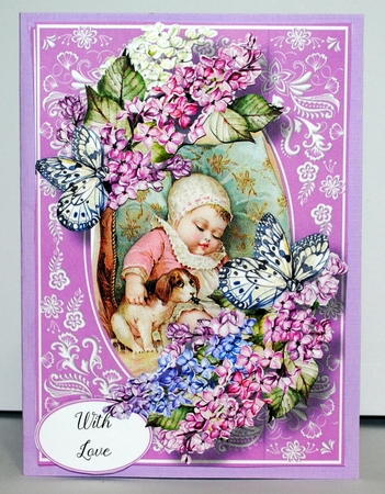 Gorgeous Lilac & Beautiful Frame by Kristina Norbat