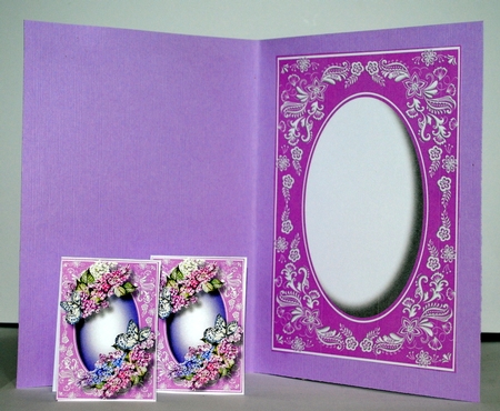 Gorgeous Lilac & Beautiful Frame by Kristina Norbat