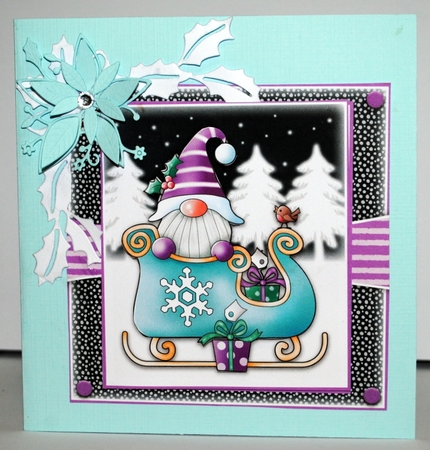 Gnome Sleigh Mini Kit by Kristina Norbat