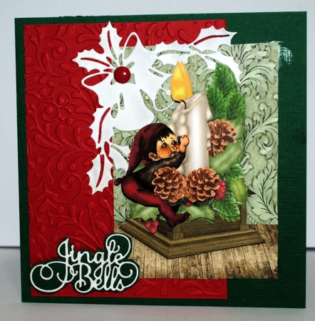 Vintage Christmas Candle Mini Kit by Kristina Norbat