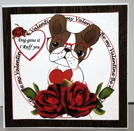 8x8 I Ruff you Valentine mini kit by Kristina Norbat