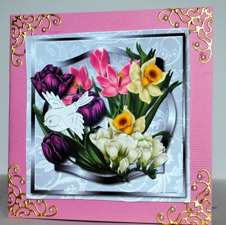 Spring Flowers Mini Kit by Kristina Norbat