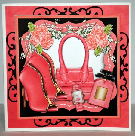 8x8 Mini Kit ,Pretty In Pink by Kristina Norbat