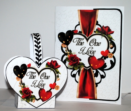 Love hearts and roses mini kit by Kristina Norbat