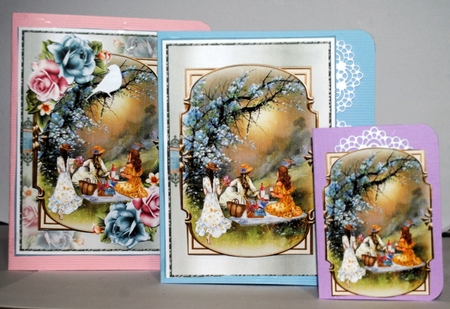 Picnic Ladies Bumper Mini Page Kits by Kristina Norbat