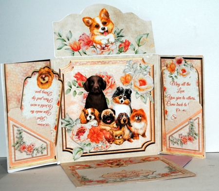For the Love of Dogs - Folio Card Kit by Kristina Norbat