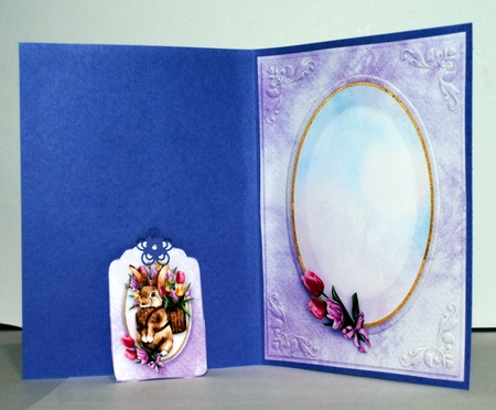 Flower Basket Bunny MiniKit-1 by Kristina Norbat