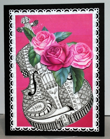Rose Decoupage step by step  by Kristina Norbat
