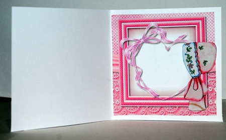 Baby Girl Topper Insert by Kristina Norbat
