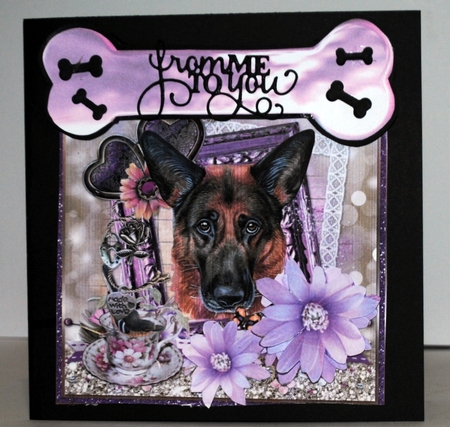 Made With Love German Shepherd Mini Kit  by Kristina Norbat