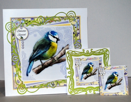 Spring Bird 2 Mini Kit by Kristina Norbat