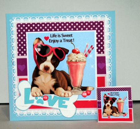 Life Is Sweet Enjoy A Treat by Kristina Norbat