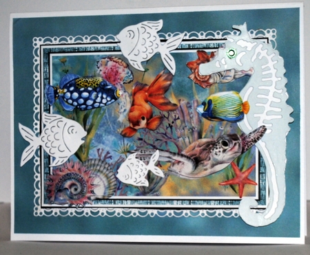 Underwater World 03 Mini Page Kit by Kristina Norbat