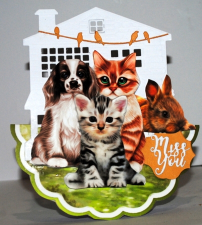 Wobble Card Pets  Mini Kit by Kristina Norbat