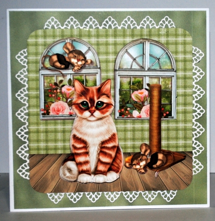 Birthday Kitten Mini Kit by Kristina Norbat