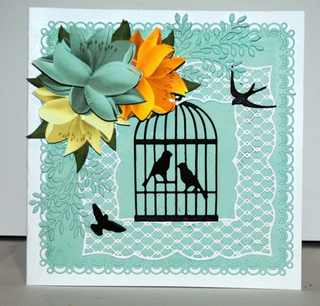 CU Pastel Flowers Vignette by Kristina Norbat