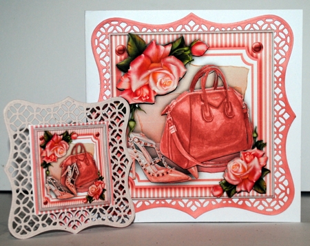 8x8 Beautiful Pink Bliss by Kristina Norbat