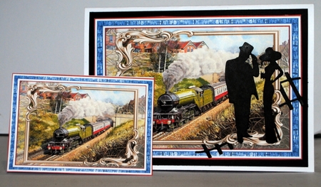 Full Steam Ahead 02 Mini Page Kit  by Kristina Norbat