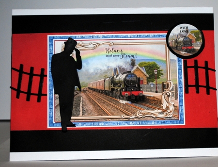 Full Steam Ahead 03 Mini Page Kit  by Kristina Norbat