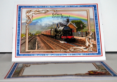 Full Steam Ahead 03 Mini Page Kit  by Kristina Norbat