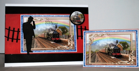 Full Steam Ahead Bumper Mini Page Kits by Kristina Norbat
