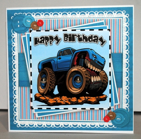 Monster Truck Mini Kit by Kristina Norbat