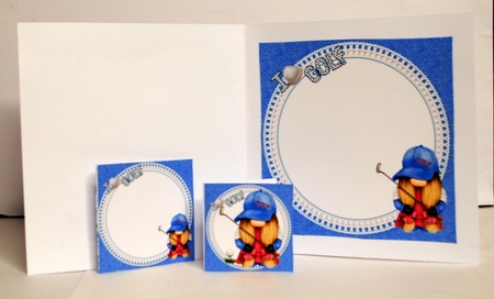 8x8 Any Gnome for golf lady mini kit by Kristina Norbat
