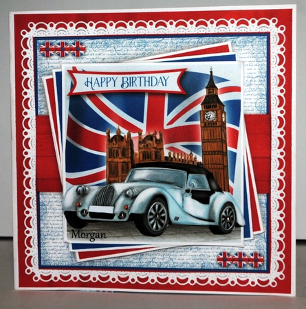 Drive the Flag Morgan Mini Kit by Kristina Norbat