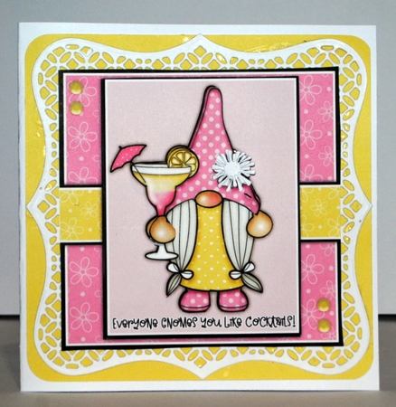 Everyone Gnomes You Like Cocktails Mini Kit by Kristina Norbat