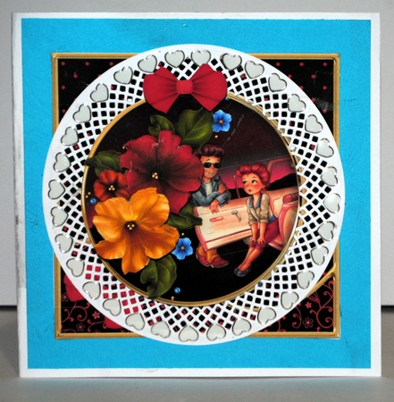 Summer Nights - Decoupage Card Mini Kit by Kristina Norbat