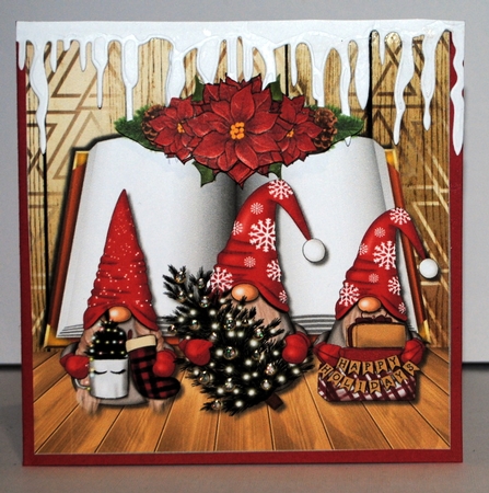 Christmas Book Gnomies by Kristina Norbat