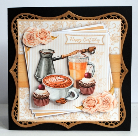 Coffee Card 4 Mini Kit by Kristina Norbat