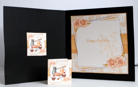 Coffee Card 4 Mini Kit by Kristina Norbat