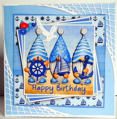 Nautical Gnomes Mini Kit by Kristina Norbat