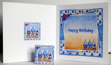 Nautical Gnomes Mini Kit by Kristina Norbat