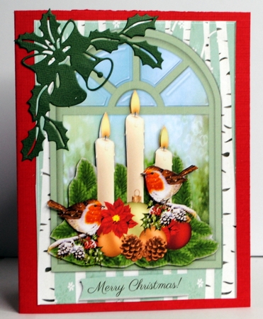A5 Christmas Window by Kristina Norbat