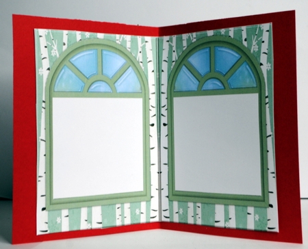A5 Christmas Window by Kristina Norbat