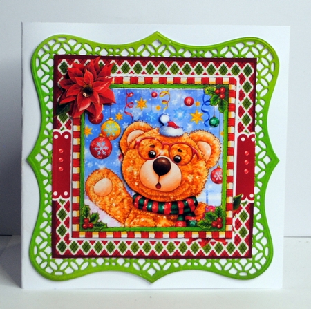 Merry Christmas Bear by Kristina Norbat