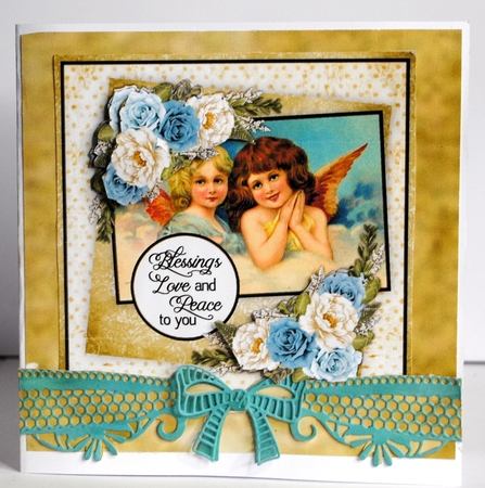 Vintage Angels Topper by Kristina Norbat