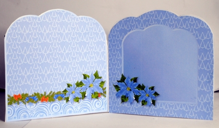 Christmas Church - Scallop Top Card Mini Kit by Kristina Norbat