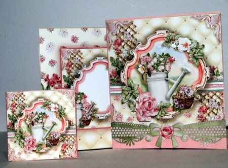 The Rose Covered Watering Can by Kristina Norbat