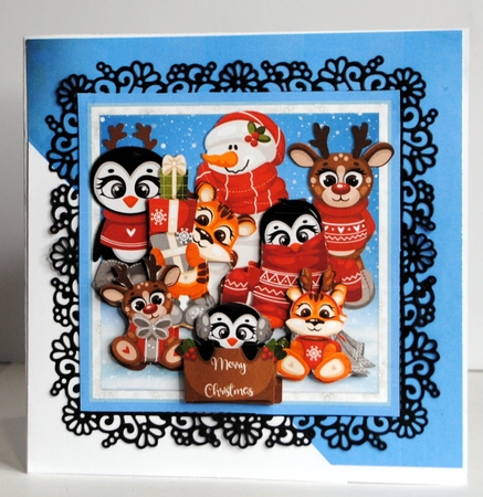 CHRISTMAS FRIENDS mini kit by Kristina Norbat