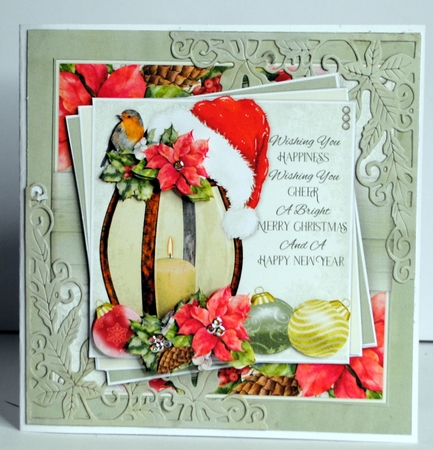 Christmas Lantern Mini Kit by Kristina Norbat